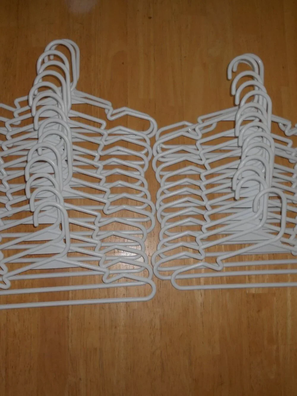30 Hangers- Pink OR White- Child Size